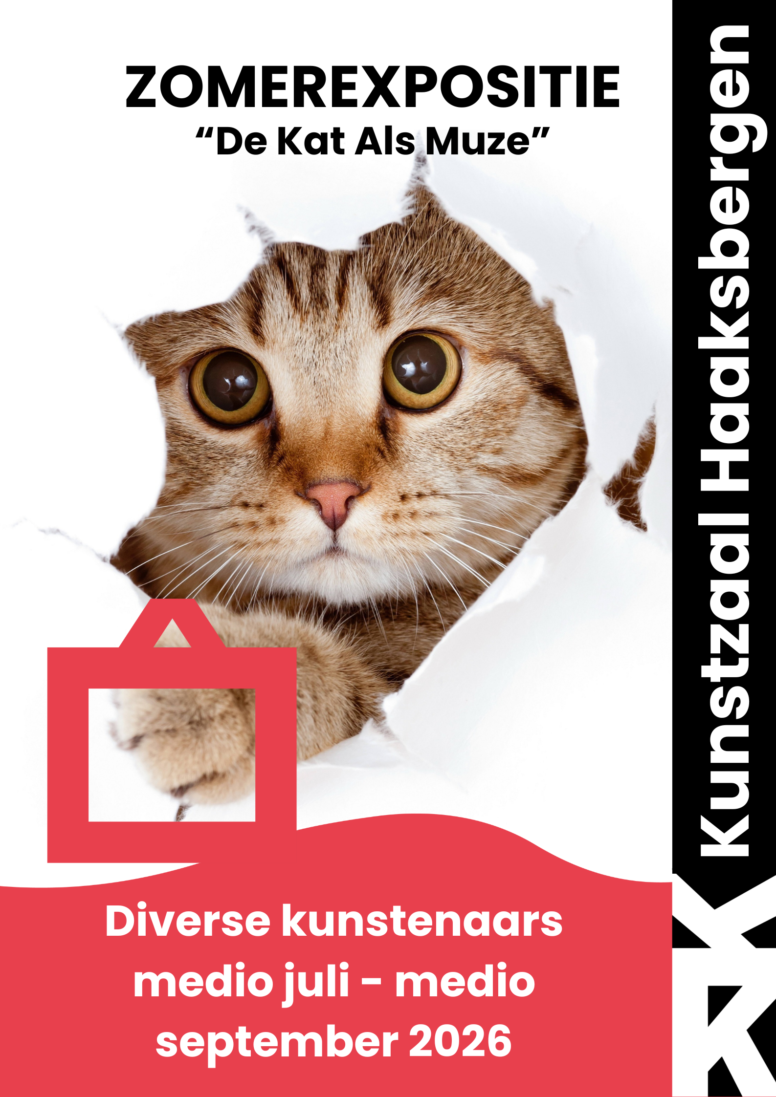 Kunstenaars - meld je aan voor De Kat Als Muze