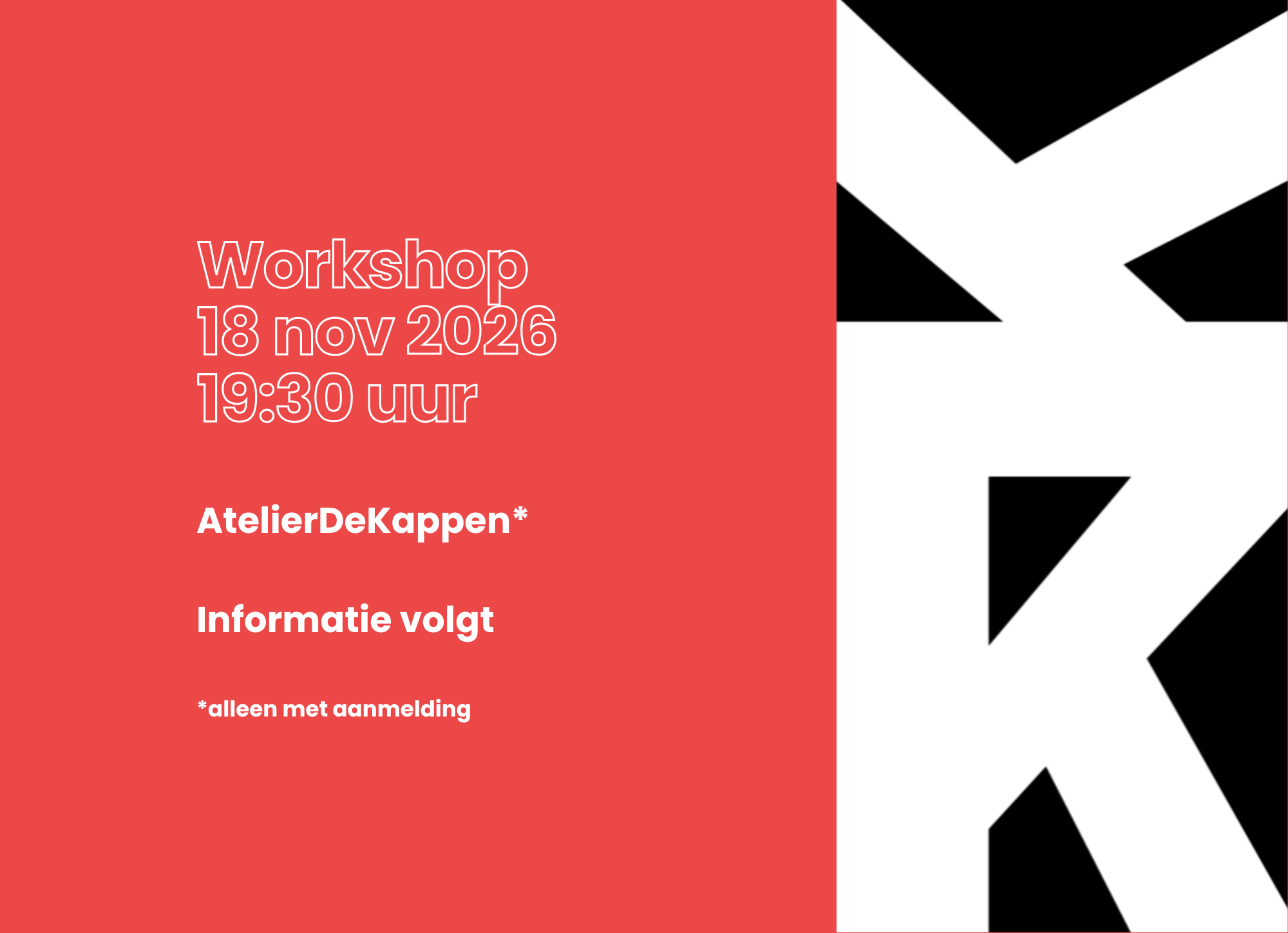 AtelierDeKappen: Workshop